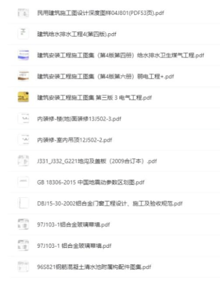 2022国标建筑专业图集大全-爱分享资源网
