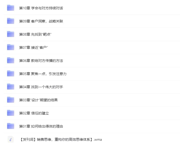 销售思维50讲-爱分享资源网