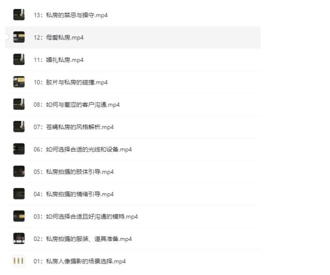 顶级婚礼摄影师-佳能CPS讲师-苍蝇-私房人像摄影摆姿课-爱分享资源网