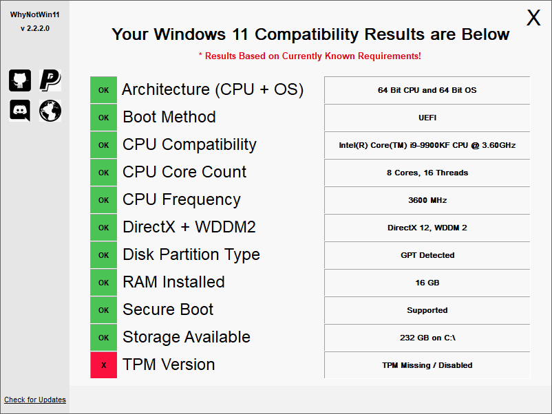 图片[1]-Windows11精准检测是否支持升级