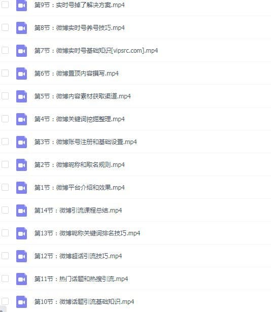 图片[1]-微博引流技巧-微博营销推广课程-基础操作篇
