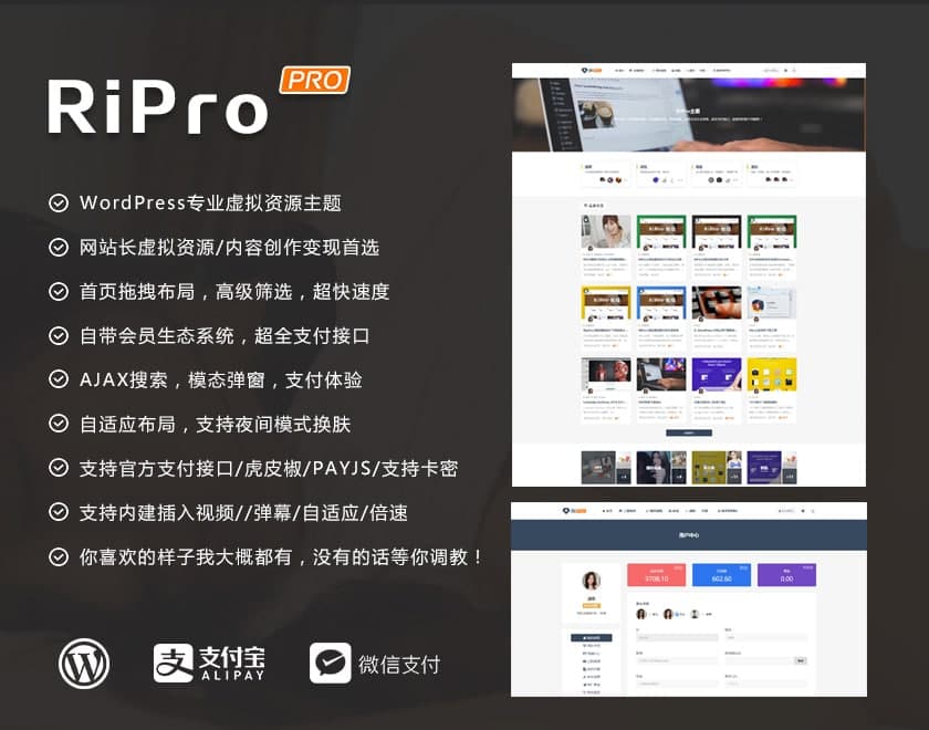 图片[1]-WordPress主题RiPro无限制版