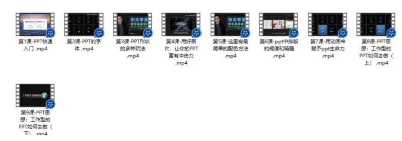 高逼格PPTPPT零基础教程-爱分享资源网