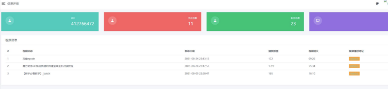 哔哩哔哩UPmaster哔哩哔哩UPmaster实时信息采集显示php源代码显示php源代码-爱分享资源网