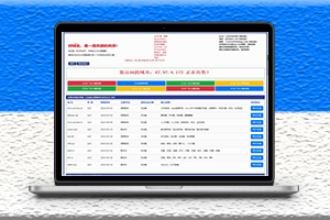 域名销售系统PC+H5双端适配页面展示-爱分享资源网