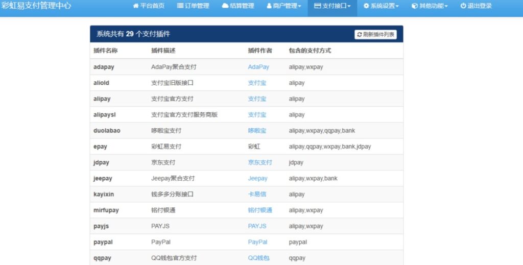 图片[3]-彩虹易支付系统模板下载-爱分享资源网