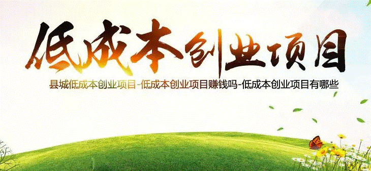 低成本赚钱项目-爱分享资源网