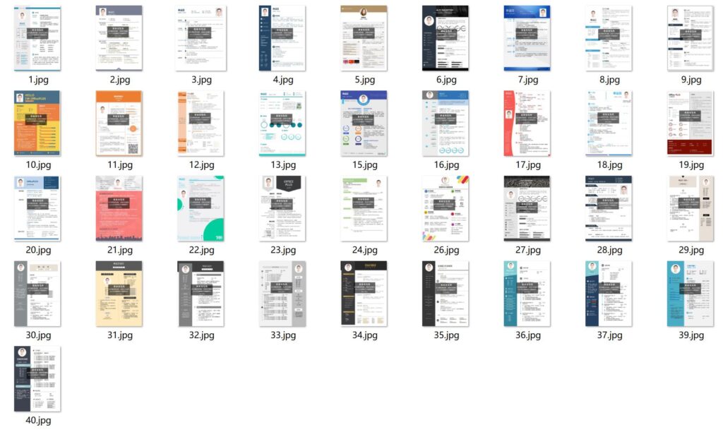 图片[7]-500套精品简历模板用word或wps编辑-爱分享资源网