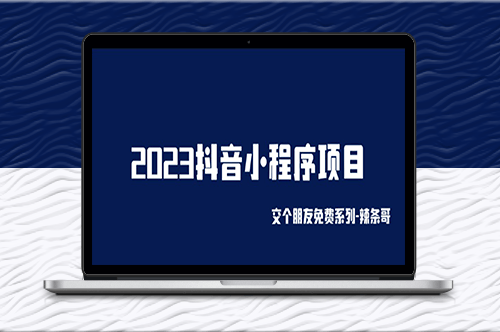 2023抖音小程序项目-变现方法！-爱分享资源网