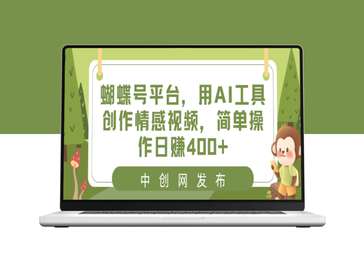 蝴蝶号平台：用AI制作情感视频_日入400+-爱分享资源网