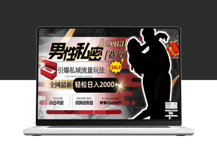 全网最新男性私密赛道_引爆私域流量_日入2000+-爱分享资源网