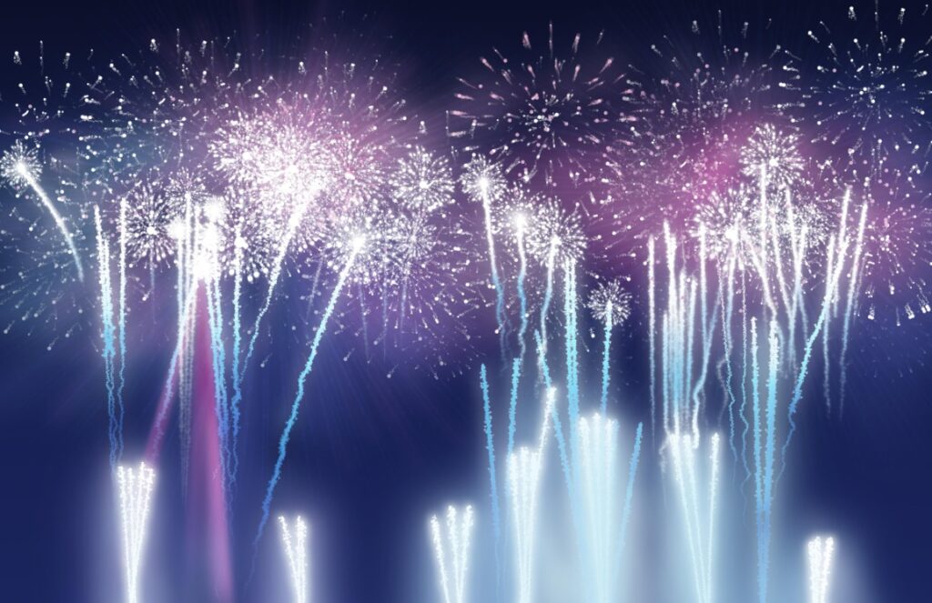 图片[1]-[2024春节烟花素材大全]精选新年PSD与PNG格式资源包