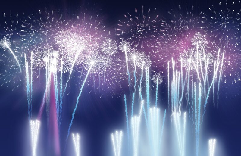 [2024春节烟花素材大全]精选新年PSD与PNG格式资源包-爱分享资源网