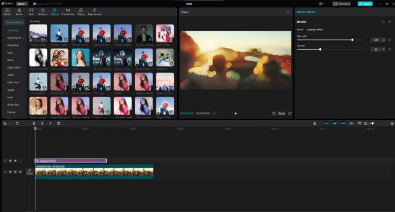 [Windows]剪映国际版 CapCut v3.6.0.1318 全新转场特效滤镜免费使用-爱分享资源网