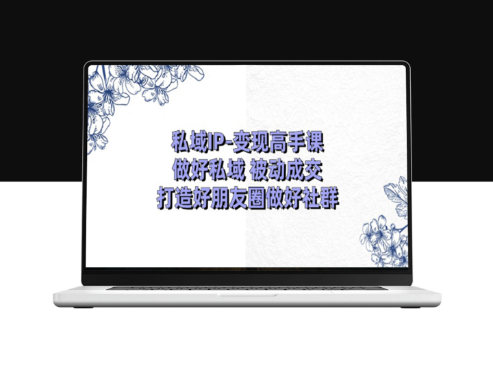私域IP变现：朋友圈销售与社群运营全攻略-爱分享资源网