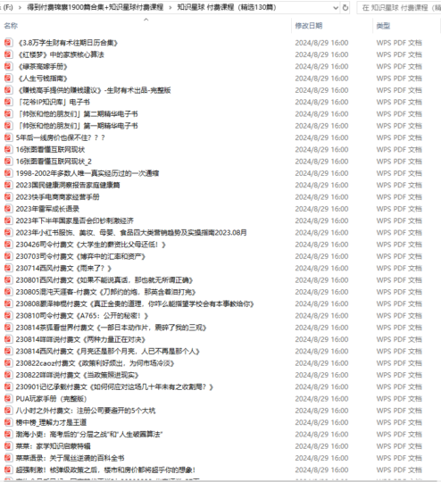 1900篇精华锦囊合集：知识星球的付费课程-爱分享资源网