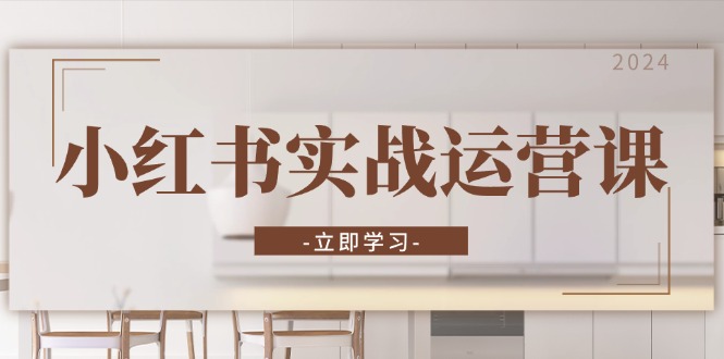 图片[1]-小红书运营全攻略：从店铺开通到直播话术_打造爆款笔记与高效转化