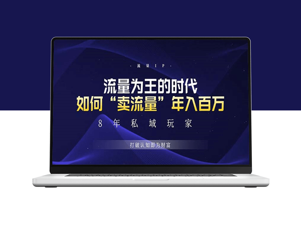 通过“流量变现”年入百万_未来最具潜力的蓝海项目-爱分享资源网