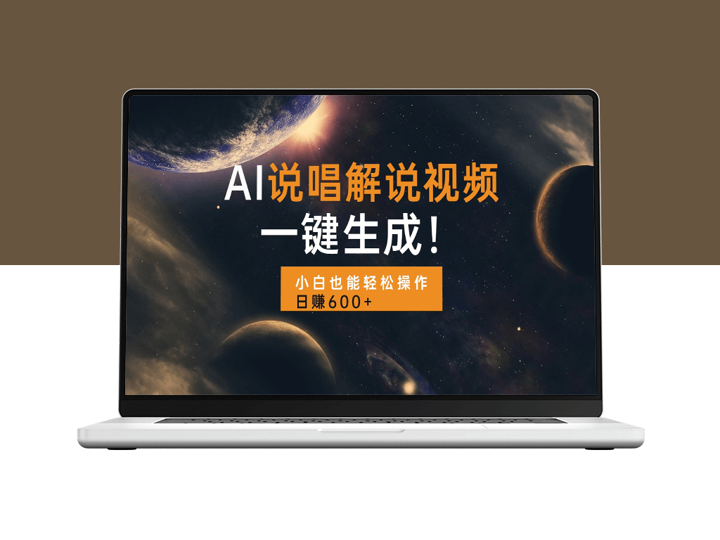 AI说唱视频生成神器_一键操作日赚600+_零基础也能上手-爱分享资源网