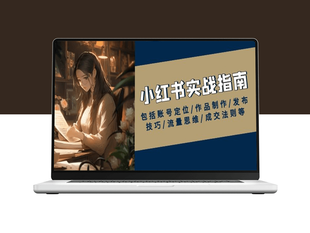 小红书全方位运营攻略_从账号定位到流量转化的实战技巧-爱分享资源网