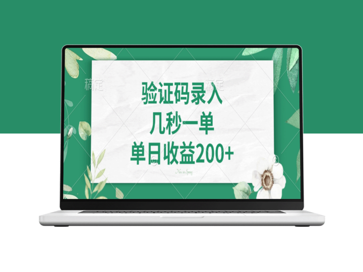 极速验证码录入_赚取200+_实现高效收益-爱分享资源网