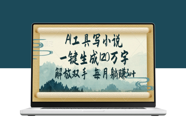 AI助力写作_一键创作120万字_每月赚取3W+_解锁写作新商机-爱分享资源网