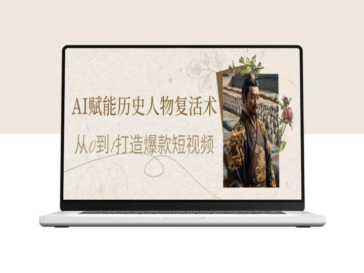 AI技术重生历史人物：如何打造引爆短视频的从0到1策略-爱分享资源网