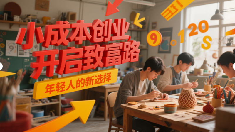 小成本创业好项目：适合年轻人的致富新选择-爱分享资源网