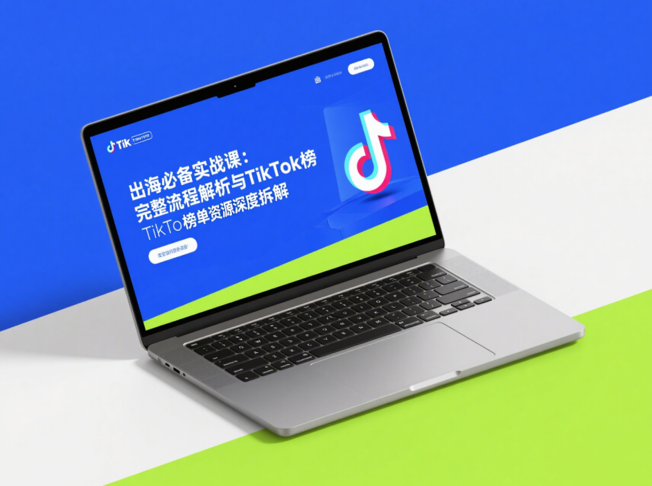 出海必备实战课：完整流程解析与TikTok榜单资源深度拆解-爱分享资源网