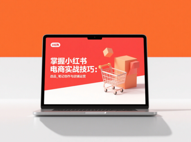 掌握小红书电商实战技巧：选品_笔记创作与店铺运营-爱分享资源网