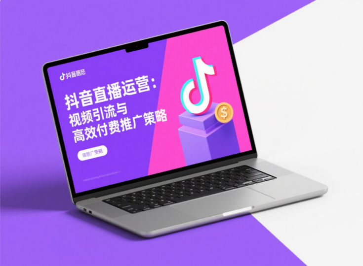 抖音直播运营：视频引流与高效付费推广策略-爱分享资源网