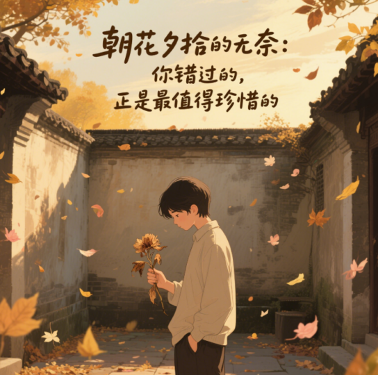 朝花夕拾的无奈：你错过的，正是最值得珍惜的-爱分享资源网