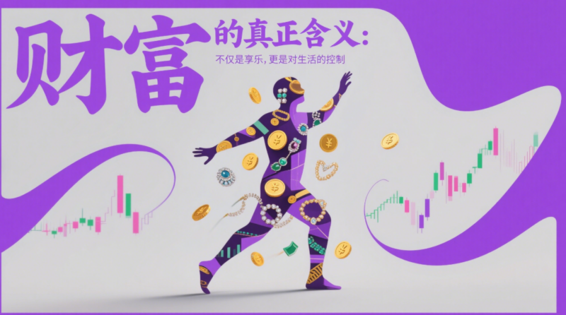 财富的真正含义：不仅是享乐，更是对生活的控制-爱分享资源网