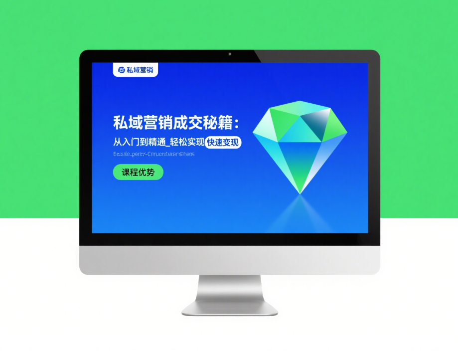 私域营销成交秘籍：从入门到精通_轻松实现快速变现-爱分享资源网