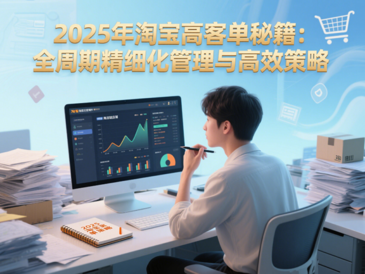2025年淘宝高客单秘籍：全周期精细化管理与高效策略-爱分享资源网