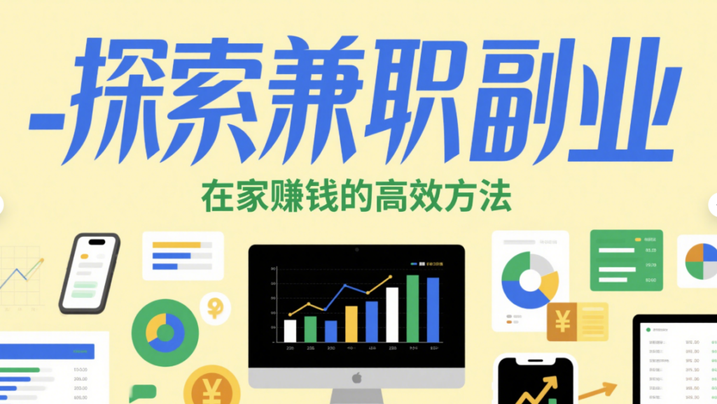 图片[1]-兼职副业在家赚钱的高效方法-爱分享资源网