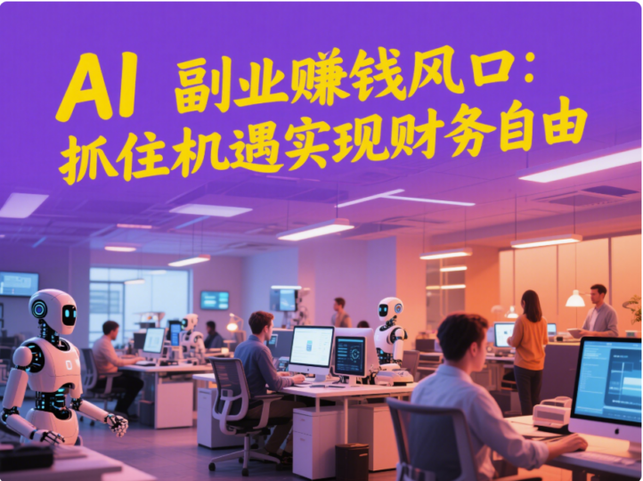 借助 AI 创作内容，开启副业赚钱之路-爱分享资源网