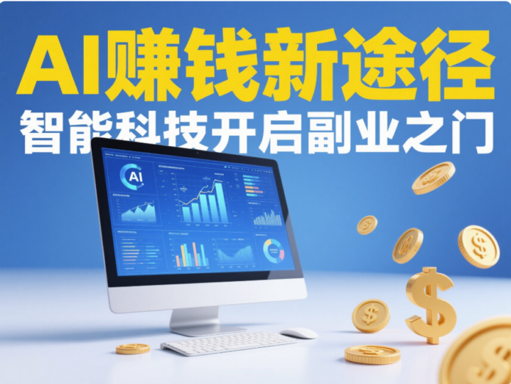 AI 赚钱小副业：用智能科技挖掘副业宝藏-爱分享资源网