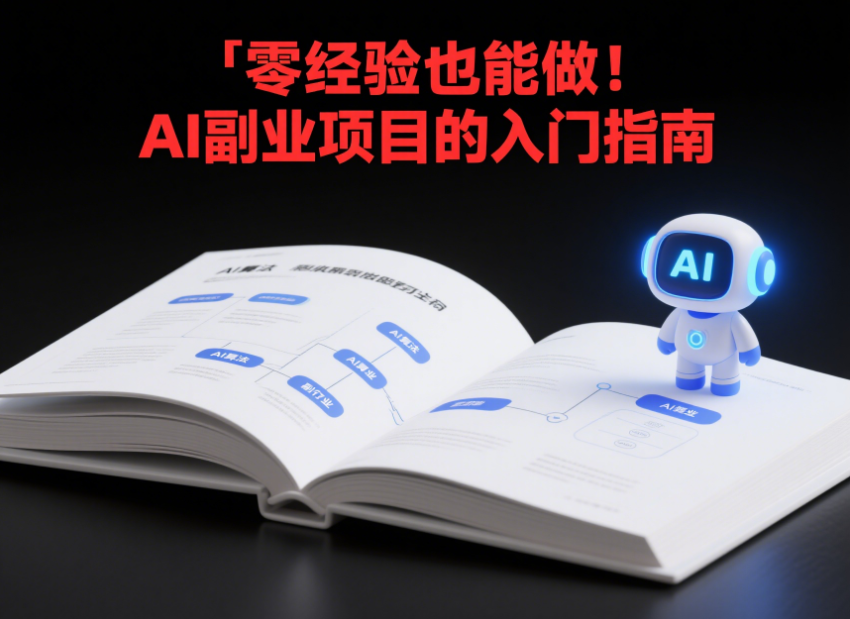 零经验也能做！AI副业项目的入门指南-爱分享资源网