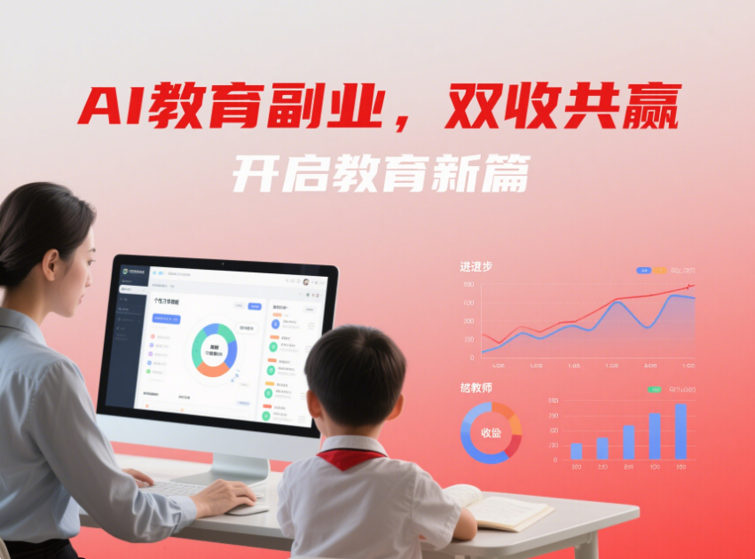 图片[1]-AI教育辅助副业项目，知识与收益双丰收-爱分享资源网