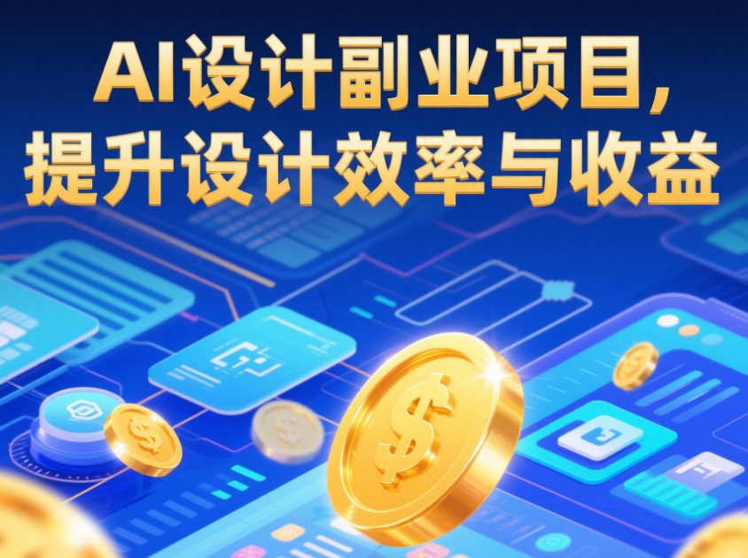 AI设计副业项目，提升设计效率与收益-爱分享资源网