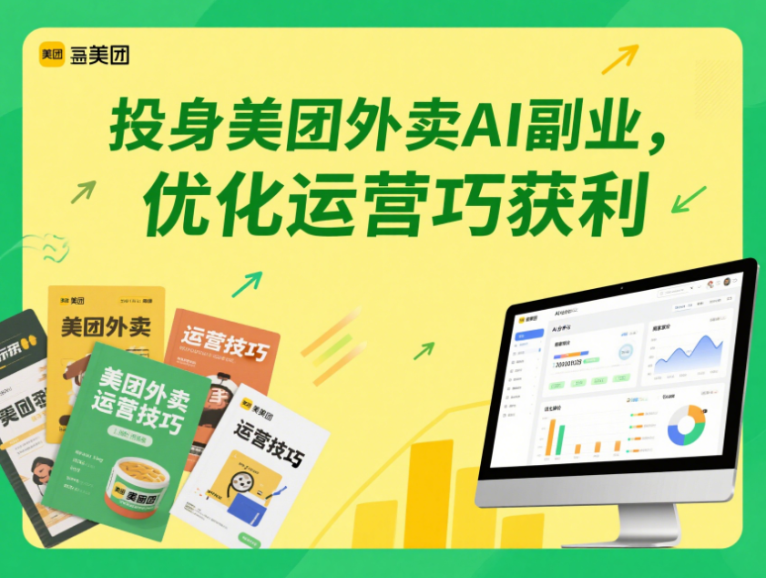 美团外卖AI副业项目：优化运营巧增收-爱分享资源网