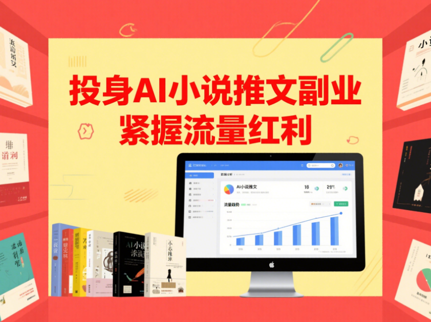 AI小说推文副业项目，抓住流量红利-爱分享资源网