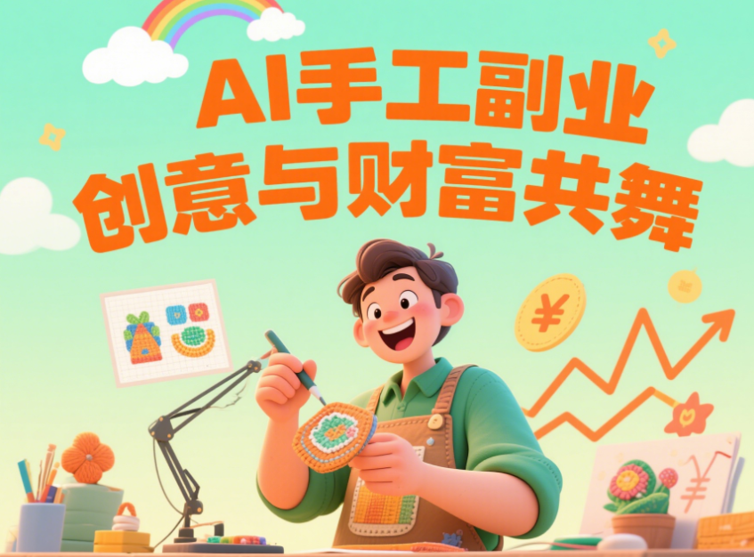 AI手工制作副业项目，创意与AI的完美融合-爱分享资源网