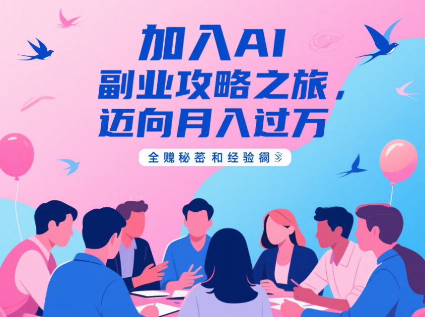 AI 赚钱副业全攻略：从入门到月入过万的秘籍-爱分享资源网