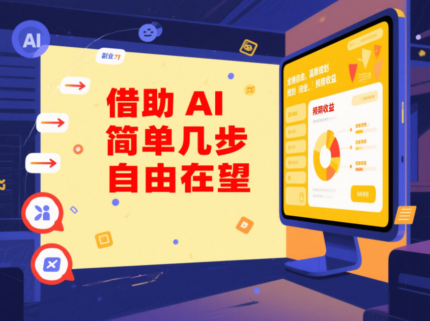 AI 助力赚钱副业：简单几步，迈向财务自由-爱分享资源网