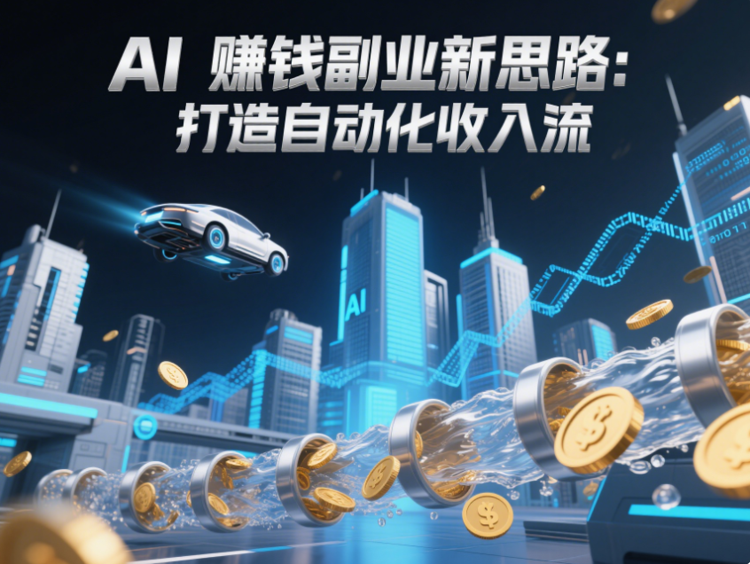 AI 赚钱副业新思路：打造自动化收入流-爱分享资源网
