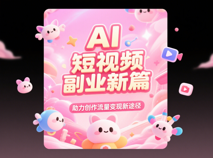 AI 助力短视频创作副业：流量变现的新途径-爱分享资源网