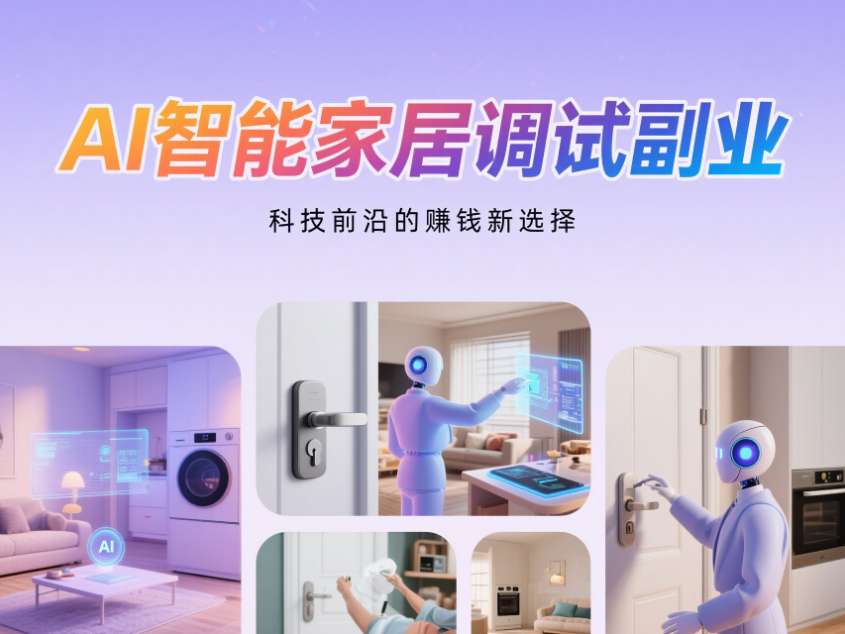 AI 智能家居调试副业：科技前沿的赚钱新选择-爱分享资源网