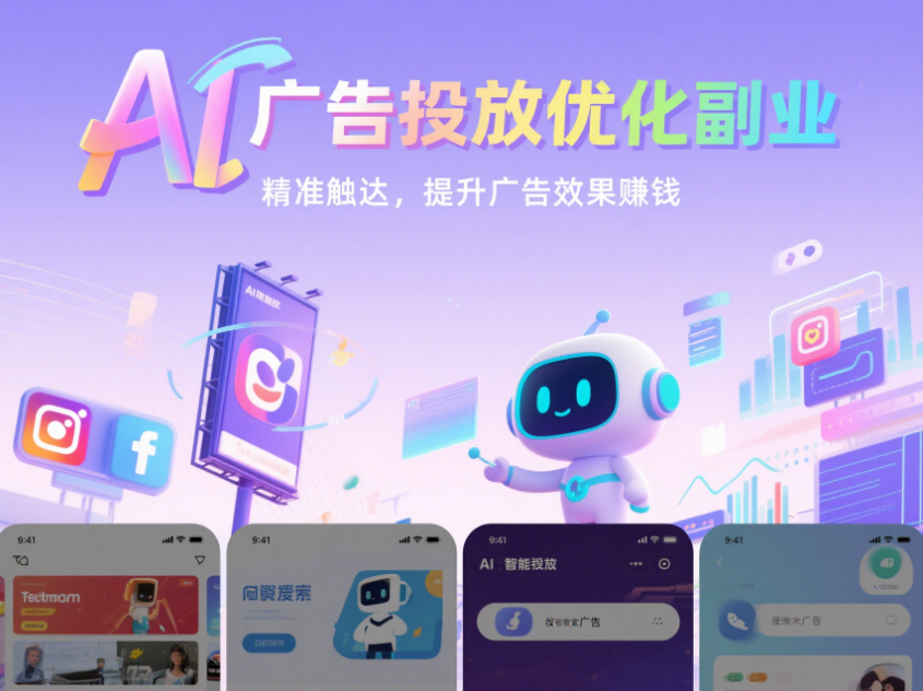 AI 广告投放优化副业：精准触达，提升广告效果赚钱-爱分享资源网